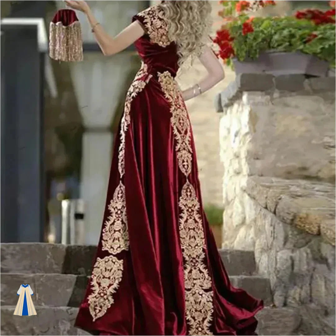 Robe De Mariée Orientale Rouge