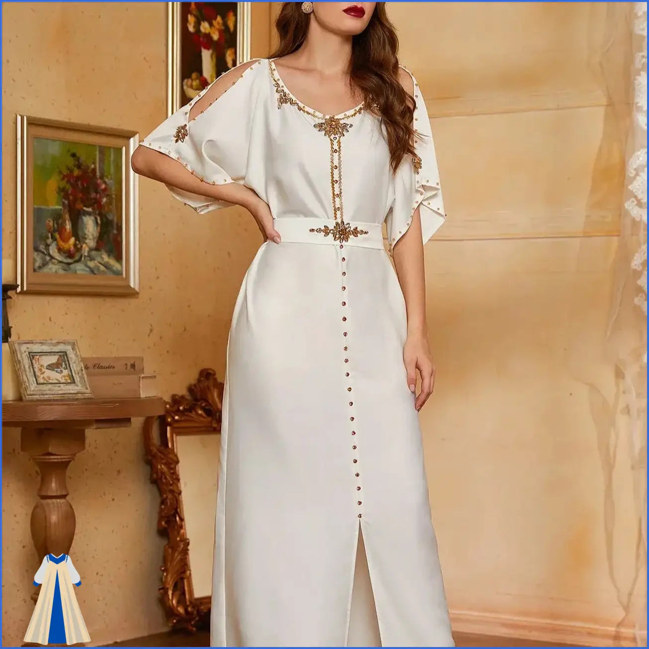 Robe Courte Orientale