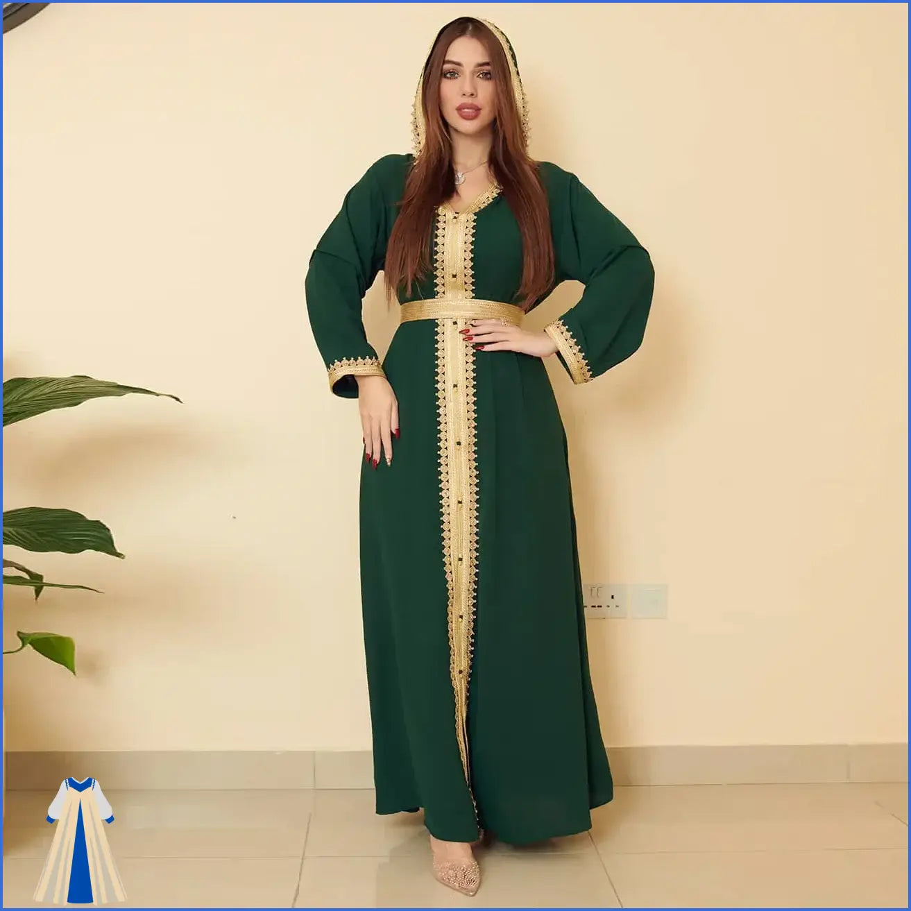 Robe De Soirée Grande Taille Orientale