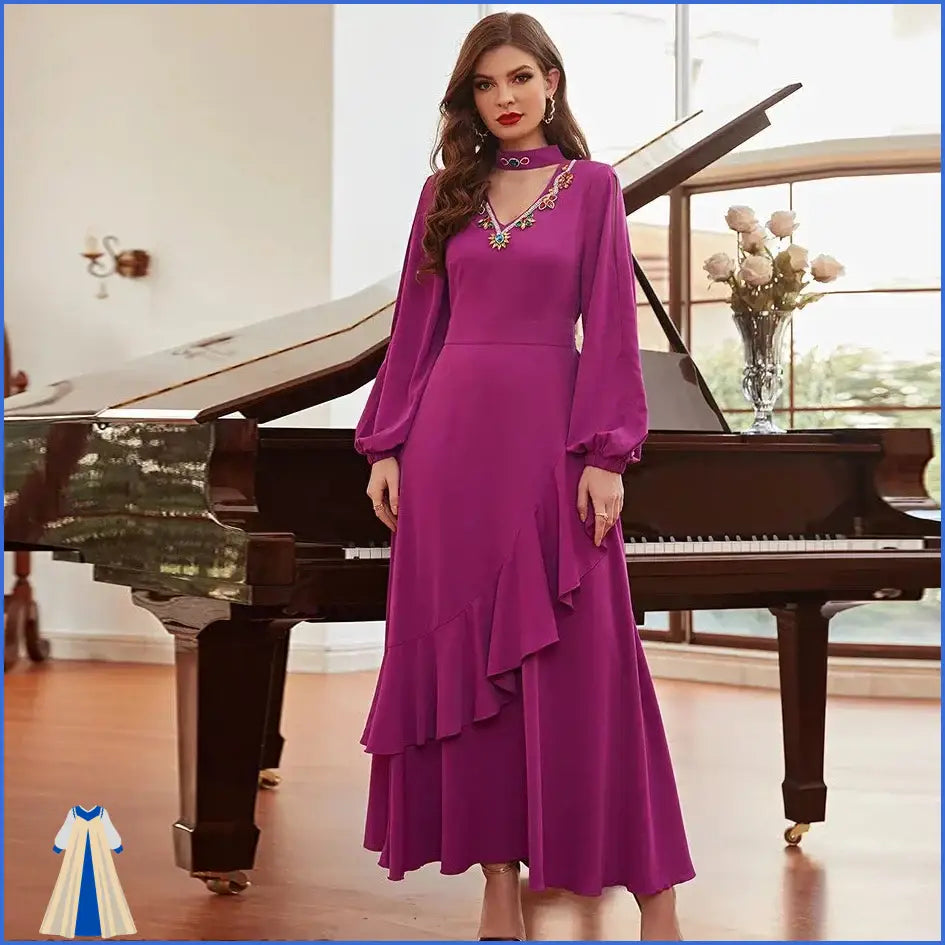 Robe De Soirée Longue Orientale