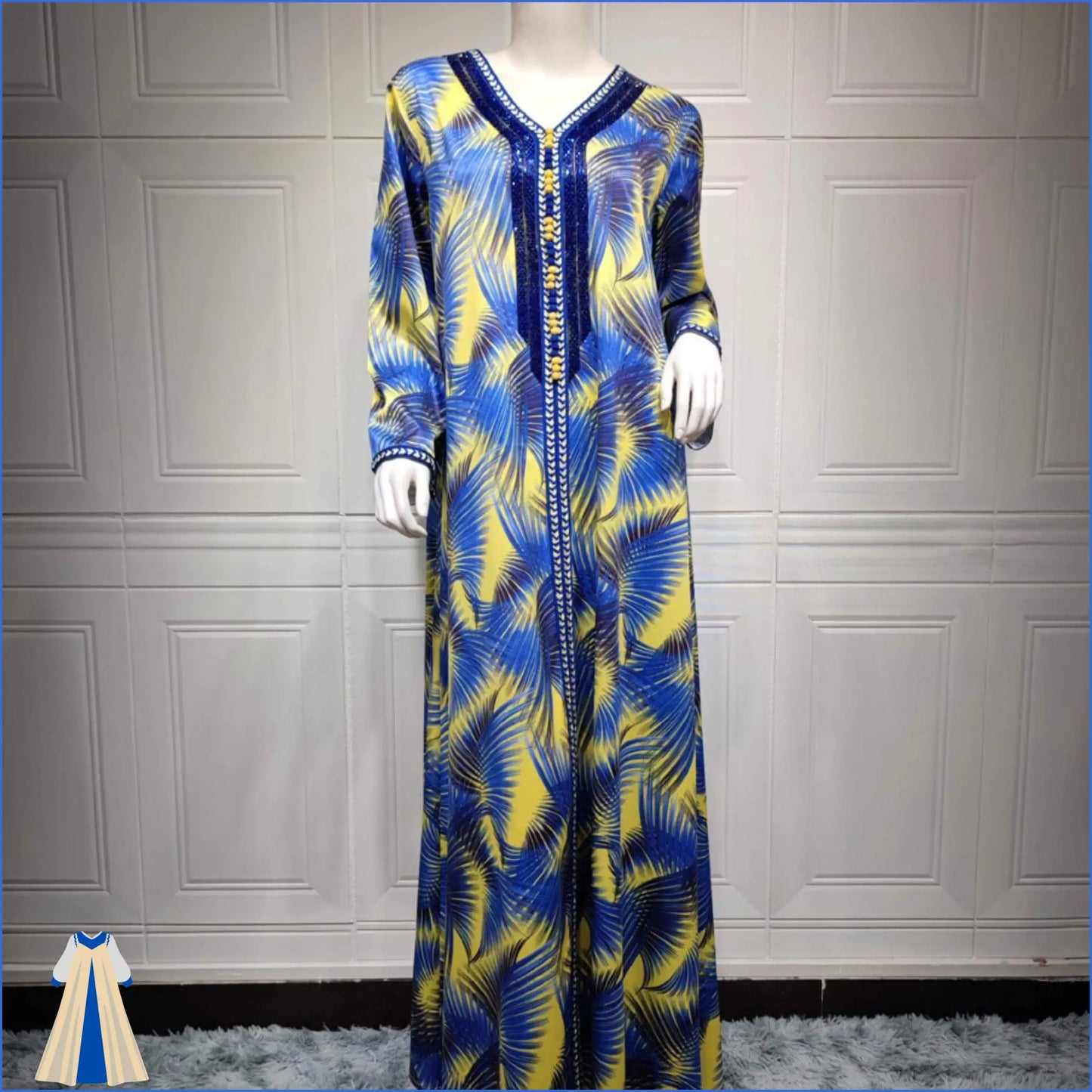 Robe De Soirée Orientale De Luxe