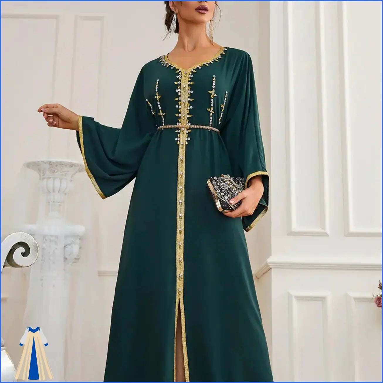 Robe Orientale Chic