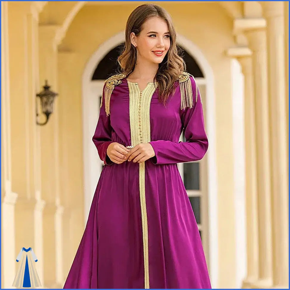 Robe Orientale Invité Mariage