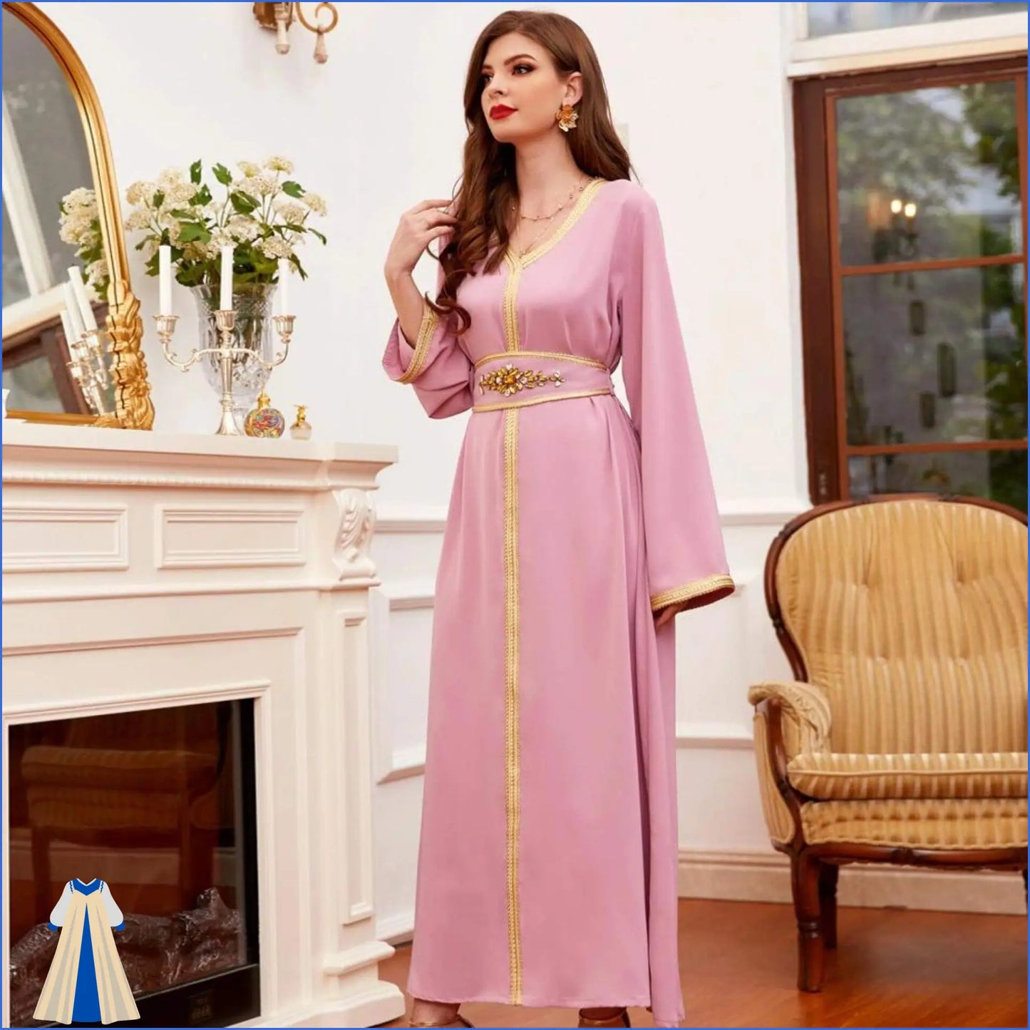 Robe Orientale Mariage Moderne