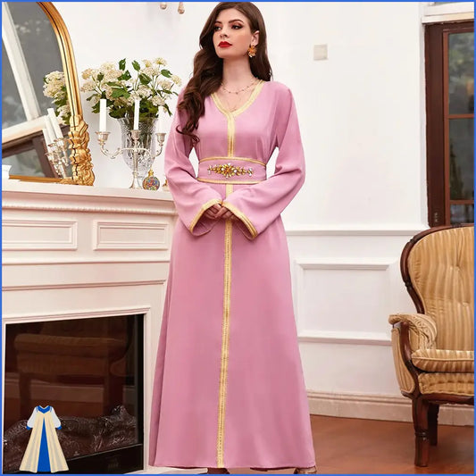 Robe Orientale Rose