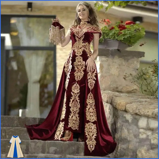 Robe De Mariée Orientale Rouge