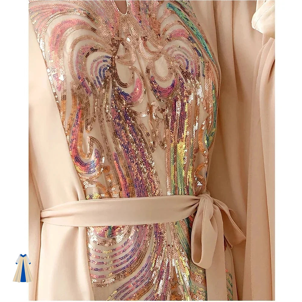 Robe Orientale Beige