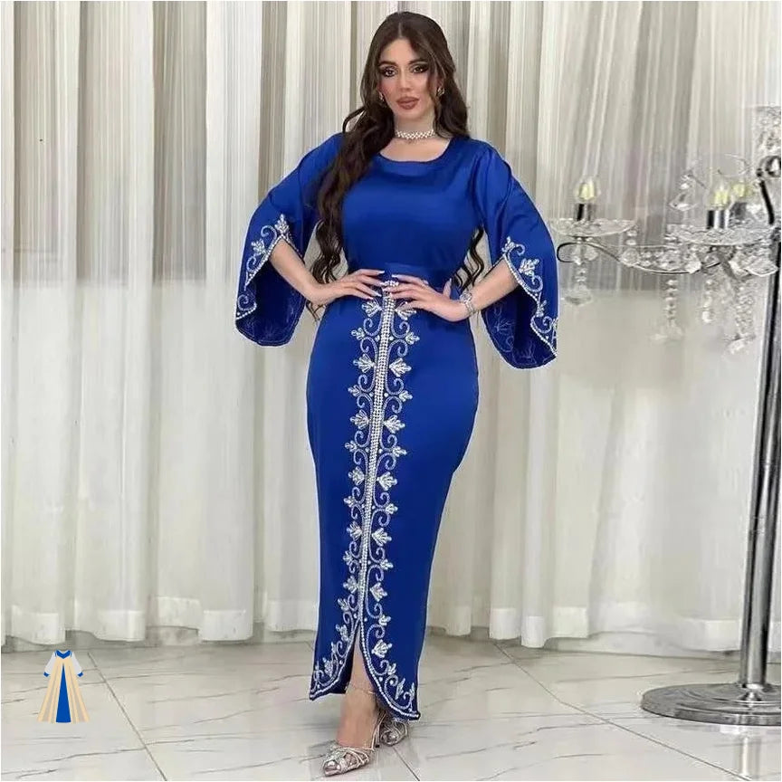 Robe Orientale Bleu