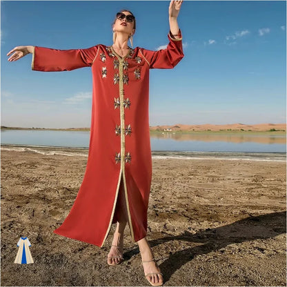 Robe Orientale Dorée