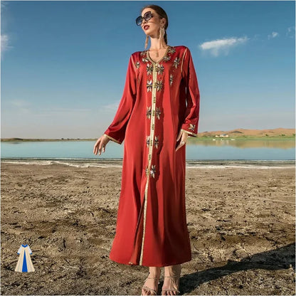 Robe Orientale Dorée