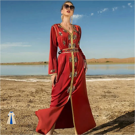 Robe Orientale Dorée