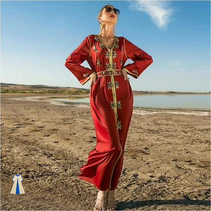 Robe Orientale Dorée