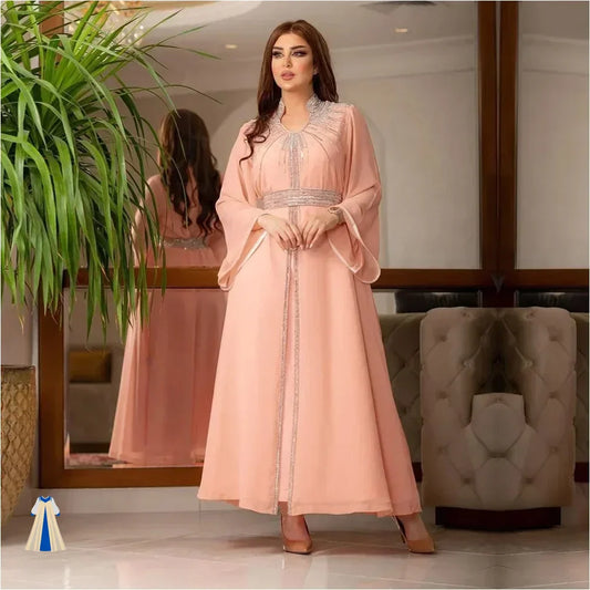 Robe Orientale Rose